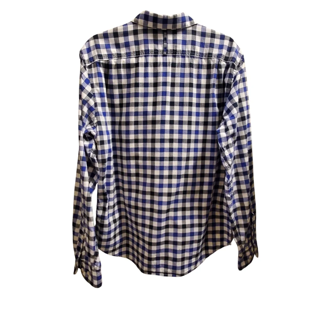 Banana Republic Gingham longsleeve button Up Shirt Medium Layering Casual